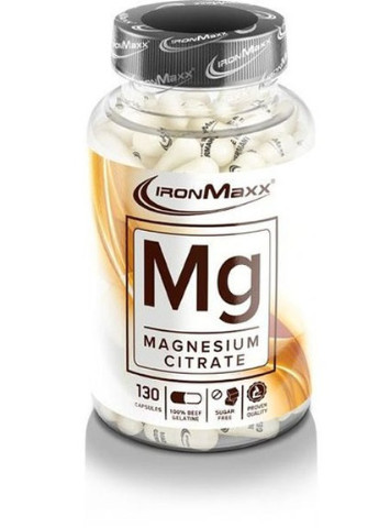 Mg-Magnesium mg 130 Caps Ironmaxx (256721481)