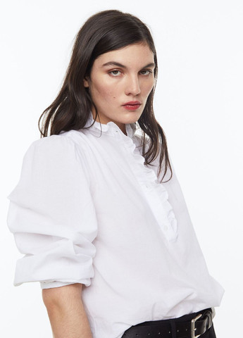 Блуза з воланом H&M (260182503)
