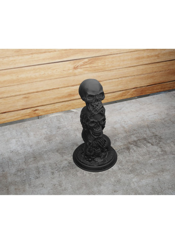 Статуетка череп "нічого не бачу, нічого не чую, нічого не скажу". ЗаСвіт (261555491)