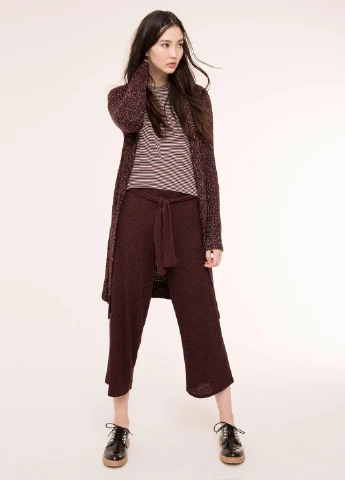 Штани,сливовий, Pull & Bear (256700800)