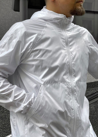 Ветровка-дождевик размер S-XL цвет белый Allocco (262600817)