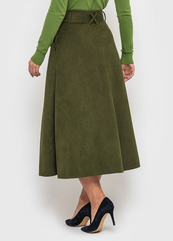 Оливковая (хаки) юбка Luzana