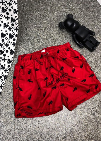 Червоні чоловічі пляжні шорти No Brand (262090139)
