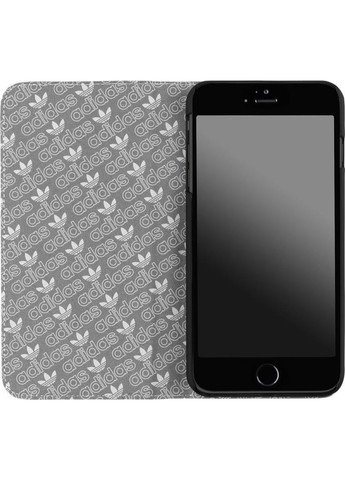Чехол Folio Booklet черный/белый для Apple iPhone 6/6S Plus adidas (267653632)
