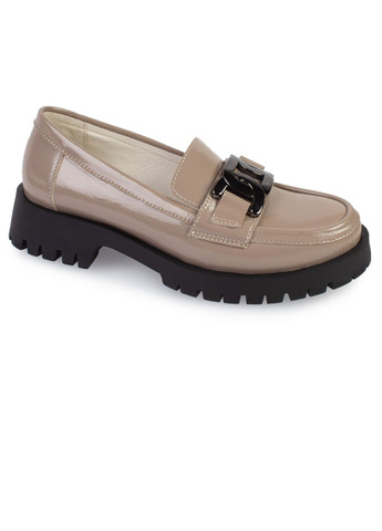 Туфли лоферы женские бренда 8200360_(2) Vittorio Pritti на среднем каблуке