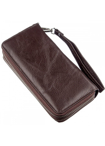 Жіночий темно-коричневий гаманець з натуральної шкіри ST Leather 18867 Темно-коричневий ST Leather Accessories (262453741)