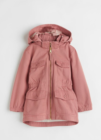 Розовая демисезонная куртка для девочки 8660 128 см розовый 64270 H&M