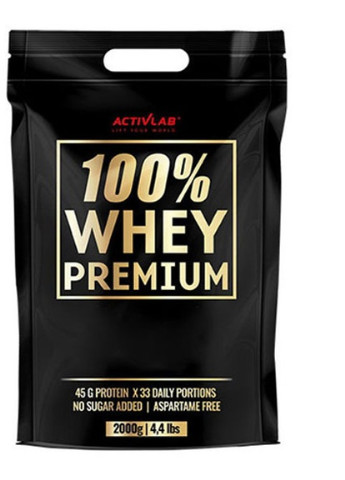 100% Whey Premium 2000 g /66 servings/ Chocolate ActivLab (256721186)