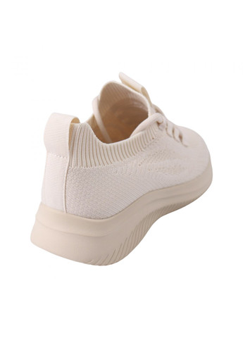 Белые кроссовки женские молочные текстиль Gelsomino 270-24LK