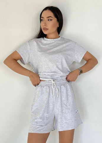 Трикотажный костюм с шортами Fashion Girl root (259017968)