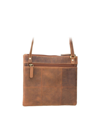 Коричневая кожаная сумка 18608 Slim Bag (Oil Tan) Visconti (262086673)