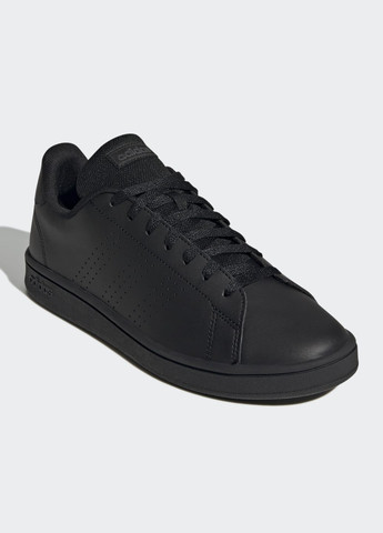 Чорні всесезон кросівки advantage base court lifestyle adidas