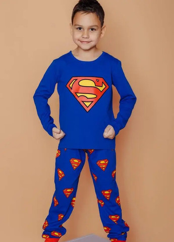 Синя красива та модна дитяча піжама для хлопчика у віці 4 роки. зріст 100см. Baby