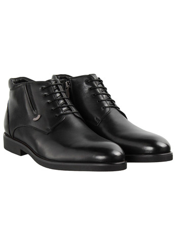Черные зимние мужские ботинки классические 199822 Buts