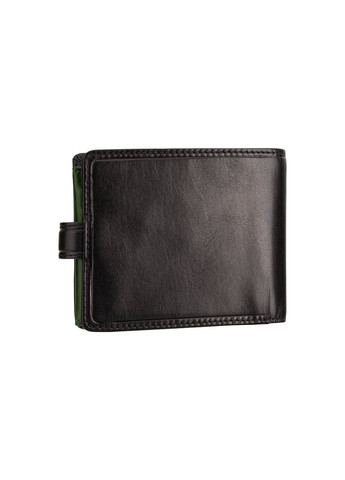 Чоловічий шкіряний гаманець TR35 Atlantis c RFID (Black Green) Visconti (262086646)