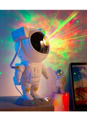 Ночник проектор звездное небо Астронавт ночник-космонавт лазерный проектор с пультом Nebula (276971260)