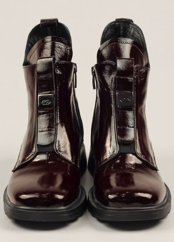 Осенние ботинки женские черные кожа Guero