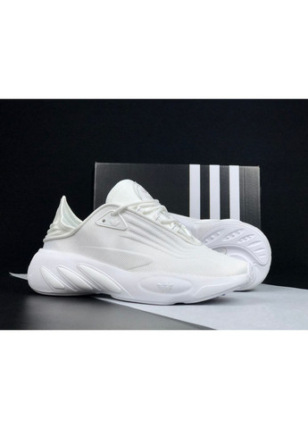 Белые демисезонные кроссовки мужские, вьетнам adidas Adifom Sltn