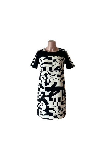 Комбинированное кэжуал платье Kocca с абстрактным узором
