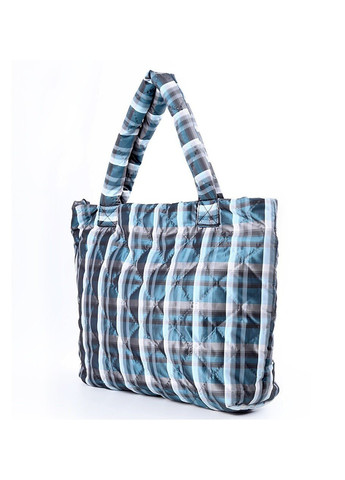 Женская дутая сумка в клетку PoolParty (262976012)