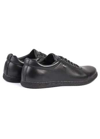 Черные повседневные туфли мужские бренда 9401981_(0) ModaMilano на шнурках