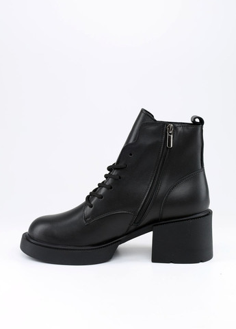 Осенние женские ботинки цвет черный цб-00221809 Yuki