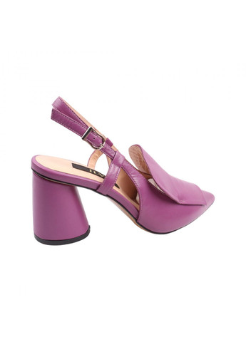 Туфли женские фиолетовые натуральная кожа Ilvi