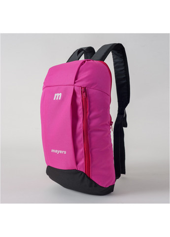 Детский спортивный розовый с черным рюкзак Mayers для путешествий школы тренировок 10 литров No Brand (258591269)