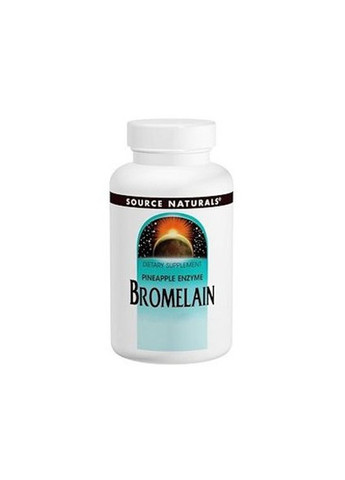 Bromelain, 2000 GDU/g 500 mg 60 Tabs Source Naturals (257342570)