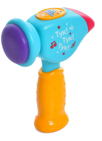 Молоточок музичний колір різнокольоровий ЦБ-00217987 Limo Toy (260616031)