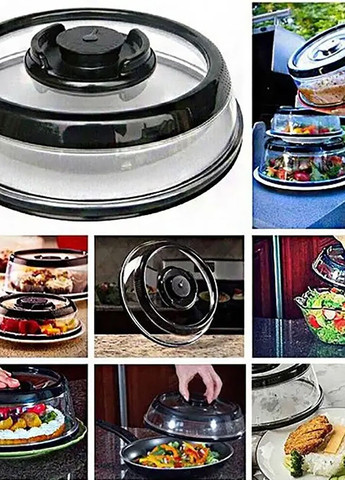 Вакуумная многоразовая крышка для продуктов Vacuum Food Sealer 19 см A-Plus (275104134)