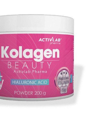 Kolagen Beauty 200 g /25 servings/ Strawberry Raspberry ActivLab (256721188)
