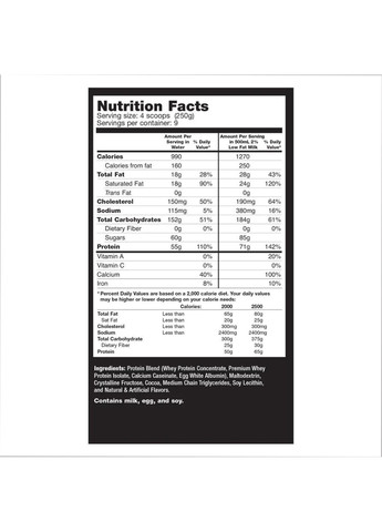 Висококалорійний Гейнер Muscle Juice 2544 - 6000г Ultimate Nutrition (270846125)