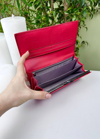 Класичний жіночий гаманець на магнітах з екошкіри з фемуаром Saralyn (267229691)