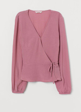Темно-рожева блуза демісезон,темно-рожевий, H&M