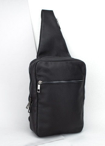 Сумка-рюкзак чоловіча шкіряна S357 чорна через плече HandyCover (277238098)
