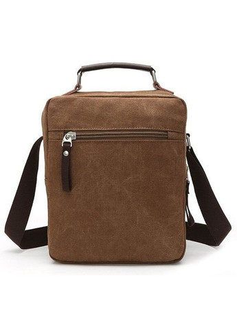 Чоловіча текстильна коричнева сумка 20155 Vintage (262523917)