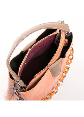 Женская сумочка из кожезаменителя 01-06 7120 orange Fashion (261486731)