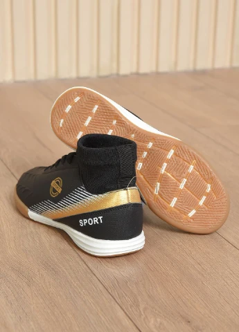 Бутси дитячі для хлопчика чорного кольору Let's Shop (264299904)