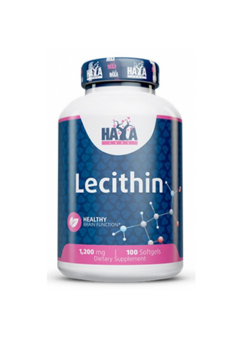 Lecithin 1200 mg 100 Softgels Haya Labs (259967121)