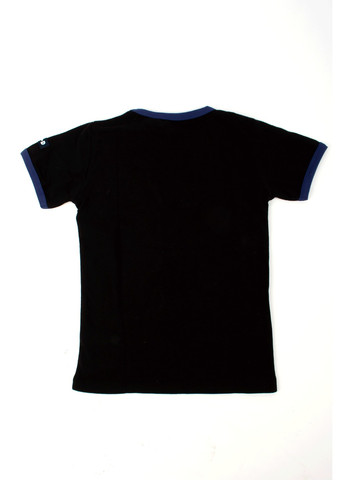 Чорна футболка на хлопчика tom-du чорна school TOM DU