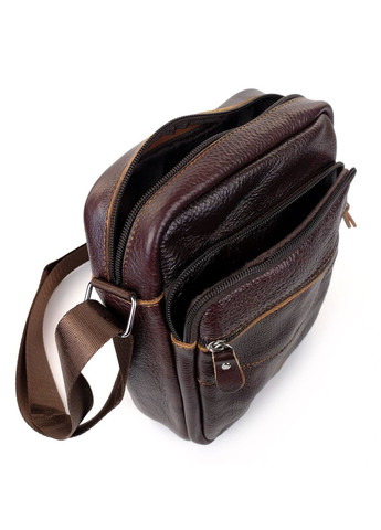 Мужская сумка - барсетка из кожи NS8234-2 коричневая JZ (259578256)