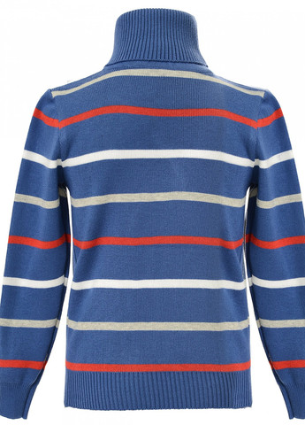 Синий светри светр в смужку на хлопчика (свитер полоска) Lemanta