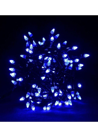 Светодиодная гирлянда "Рис" на 200 конусных светодиодов электрическая с контроллером Синий Led (272615199)