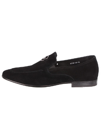 Черные мужские классические туфли 196893 Cosottinni без шнурков