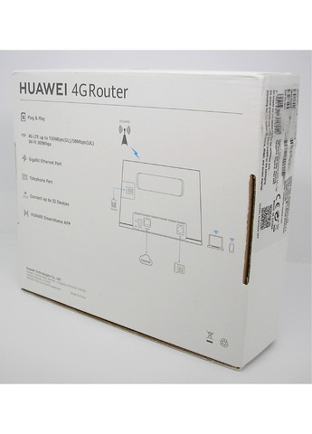 4G WIFI роутер маршрутизатор хуавей B 311 N 300 стационарный + 3G 4G модем + выход под антенну Huawei (259663985)