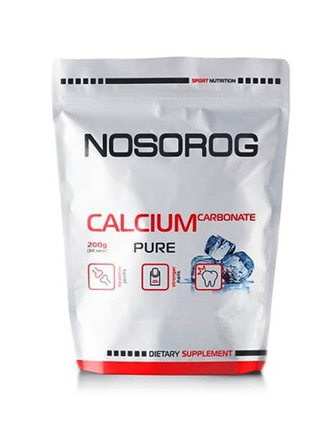 Calcium Carbonate 200 g /66 servings/ Pure Nosorog Nutrition (258499643)