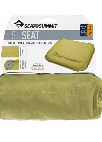 Самонадувная сидушка Self Inflating Delta V Seat Olive, 40 см х 30 см х 4 см Sea To Summit (277698369)