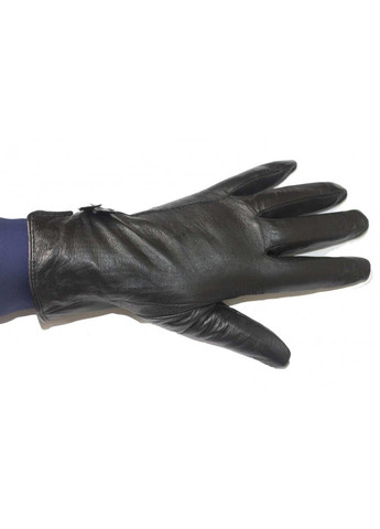 Жіночі шкіряні рукавички чорні 358s3 L Felix (261486671)