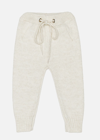 Молочный зимний костюм с брюками для мальчика цвет молочный цб-00220583 Muyoo